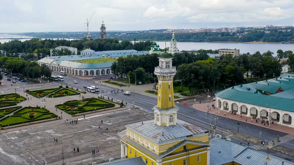 Kostroma Rusia Agosto 2020 Torre Bomberos Kostroma Monumento Arquitectónico Época —  Fotos de Stock