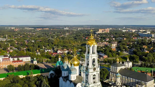 Sergiev Posad Ρωσία Αγία Τριάδα Σέργιος Λαύρας Είναι Μεγαλύτερο Ανδρικό — Φωτογραφία Αρχείου