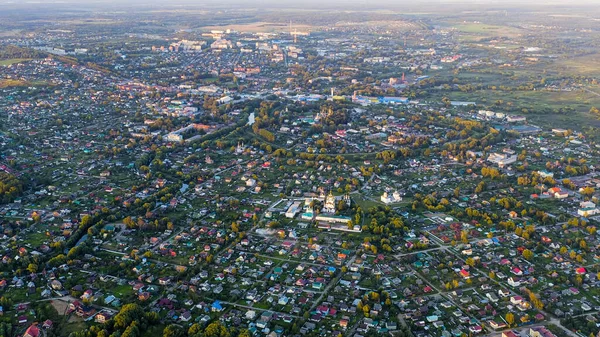 Pereslavl Zalessky Rusko Klášter Mikuláše Pereslavského Klášter Světle Zapadajícího Slunce — Stock fotografie