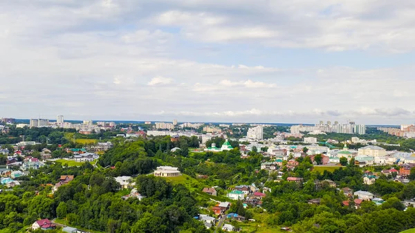 Rusia Vladimir Centro Ciudad Desde Aire Vista Aérea —  Fotos de Stock