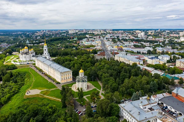 Russie Vladimir Cathédrale Dmitrievsky Temple Construit Par Vsevolod Grand Nid — Photo