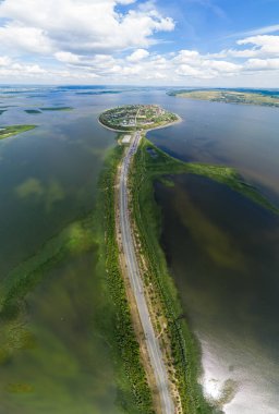 Sviyazhsk, Rusya. Sviyazhsk adasının Hava Varsayım Katedrali ve Manastırı