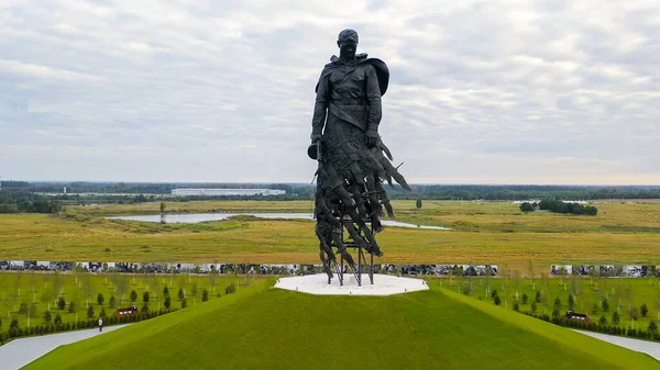 Rzhev Russland August 2020 Rzhev Memorial Soviet Soldier Gewidmet Dem — Stockfoto