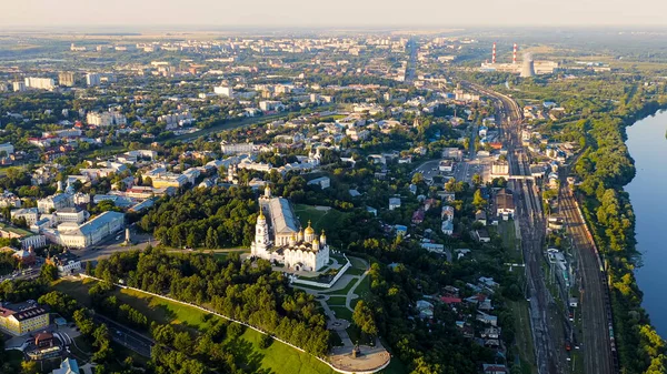 Rusko Vladimire Koleji Katedrála Vladimir Nanebevzetí Panny Marie Katedrála Vladimir — Stock fotografie