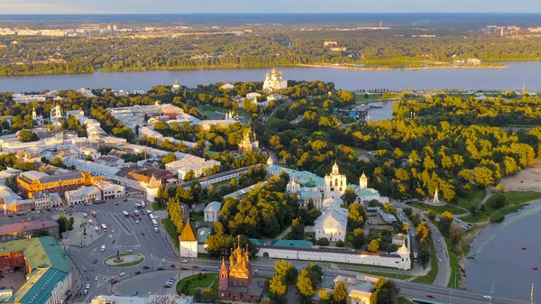 Yaroslavl Russia Belfry Yaroslavl Spaso Preobrazhensky Monastery Spaso Yaroslavl Monastery — Stock Photo, Image