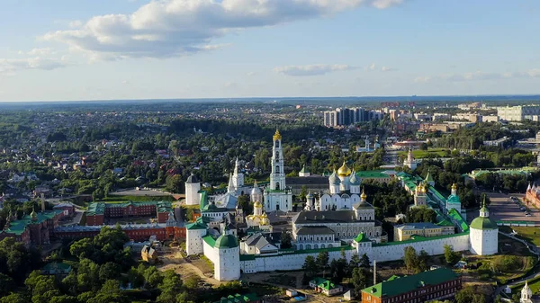 Sergiev Posad Rusland Trinity Sergius Lavra Het Grootste Mannelijke Klooster — Stockfoto