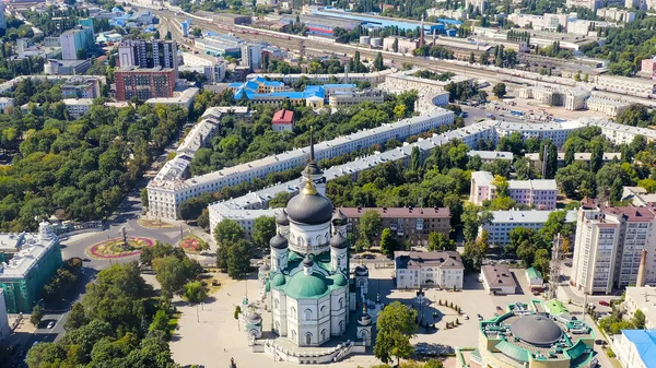 Voronezh Rusia Agosto 2020 Catedral Anunciación Iglesia Ortodoxa Iglesia Ortodoxa —  Fotos de Stock