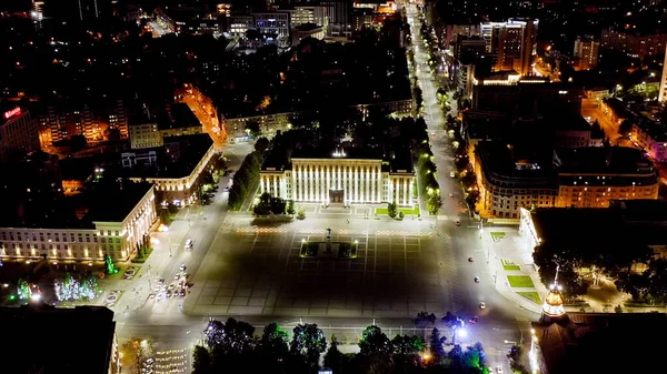 Voronej Russie Août 2020 Place Lénine Bâtiment Gouvernement Région Voronej — Photo