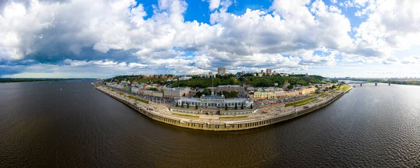 Nizhny Novgorod Rusya Ağustos 2020 Nizhny Novgorod Daki Nehir Stasyonu — Stok fotoğraf
