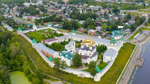 Russia Kostroma Holy Trinity Ipatievsky Monastery Kostroma Aerial View — Stock Photo, Image