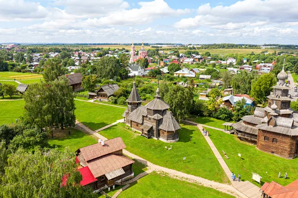 Suzdal Rosja Kościół Przemienienia Pańskiego Wsi Kozlyat Evo Przewieziony Suzdalu — Zdjęcie stockowe