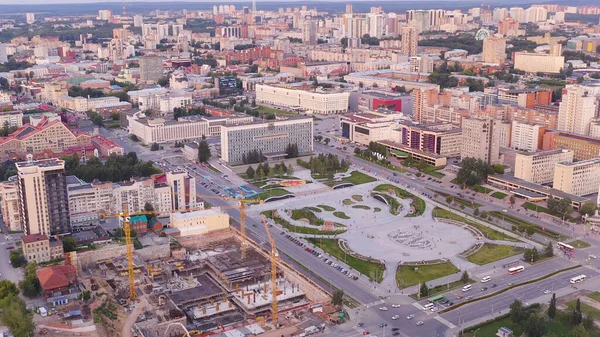 Perm Rusko Srpna 2020 Perm City Center Park City Esplanade — Stock fotografie