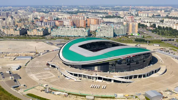 Kazan Russie Août 2020 Vue Aérienne Bars Arena Emplacement Coupe — Photo