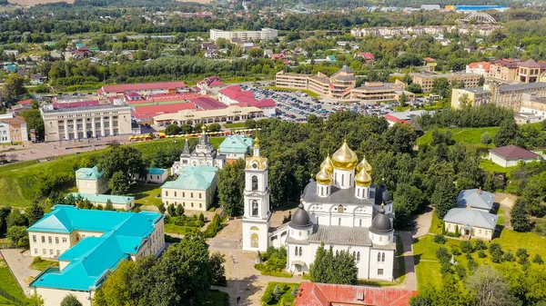 Dmitrov Rusia Agosto 2020 Catedral Asunción Santísima Virgen María Ubicada — Foto de Stock