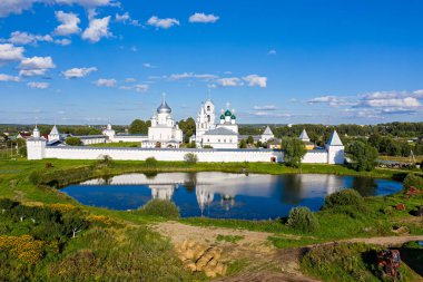 Pereslavl-Zalessky, Rus. Nikitsky Manastırı. Hava görünümü