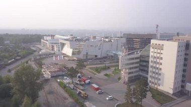 Rusya, Krasnoyarsk. Sibirya Federal Üniversitesi, MULTIFUNCTION COMPLEX. 4K