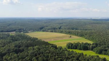 Yasnaya Polyana, Rusya. Lev Nikolaevich Tolstoy Yasnaya Polyana 'da doğdu ve hayatının çoğunu orada geçirdi. 4K