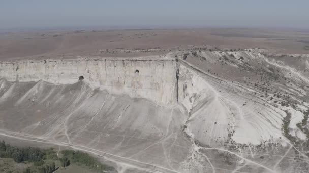 Belaya Skala, Crimeia. Formação de rochas - Mount White Rock. 4K — Vídeo de Stock