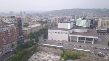 Krasnoyarsk Devlet Opera ve Bale Tiyatrosu. - Rusya. 4K