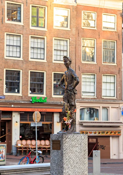 アムステルダム オランダ 6月30 2019 歴史的な都市中心部 アムステルダム記念碑 Lieverdje — ストック写真