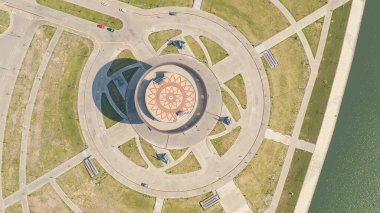 Kazan, Rusya. Aile merkezinin hava görüntüsü, Hava Görüntüsü  