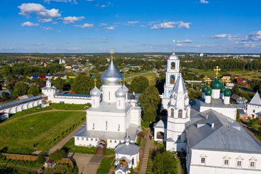 Pereslavl-Zalessky, Rus. Nikitsky Manastırı. Hava görünümü