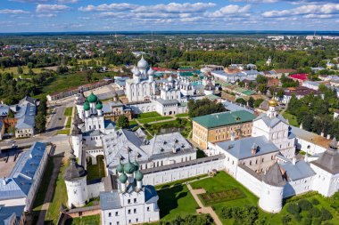 Rostov, Rus. Rostov Kremlin. Hava görünümü