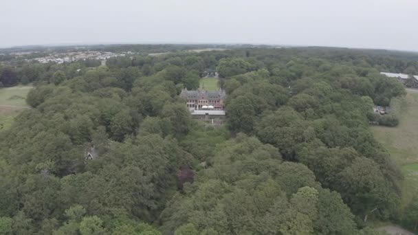 Sverige. Slott vid Öresundssundet. Sofieru. 4K — Stockvideo