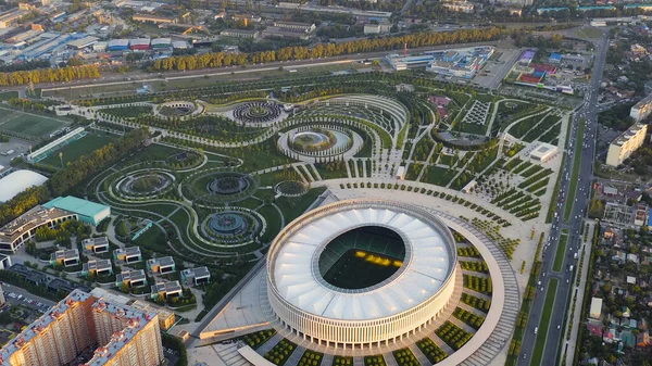 Krasnodar Rusia Agosto 2020 Estadio Krasnodar Estadio Fútbol Parque Krasnodar — Foto de Stock