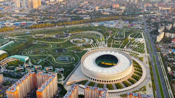 Krasnodar Ρωσία Αυγούστου 2020 Krasnodar Stadium Είναι Γήπεδο Ποδοσφαίρου Στο — Φωτογραφία Αρχείου