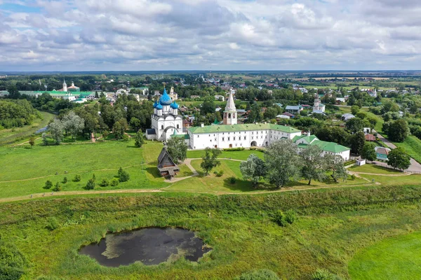 Rússia Suzdal Catedral Natividade Bem Aventurada Virgem Maria Uma Igreja — Fotografia de Stock