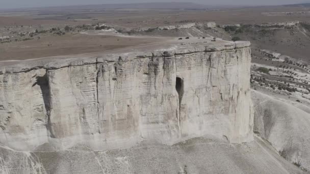 Belaya Skala, de Krim. Rock Formation - Mount White Rock. 4K — Stockvideo