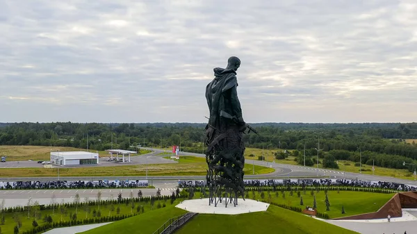 Ржев Россия Августа 2020 Года Мемориал Ржева Советскому Солдату Посвященный — стоковое фото