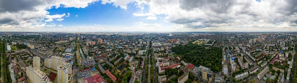 Krasnodar Russia August 2020 Summer Aerial View City Krasnaya — 图库照片