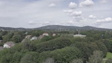 Oslo, Norveç. Vigeland Heykel Parkı Vigeland Sparken adı altında heykel bulvarı olan kurbağacı halk parkı. 4K