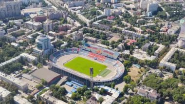 Voronezh, Rusya. Sendikalar Merkez Stadyumu. 4K