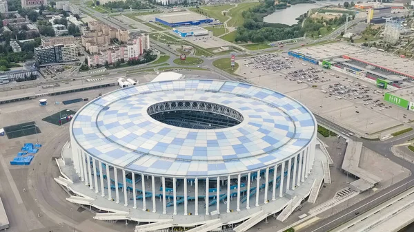 Nizhny Novgorod Rússia Agosto 2020 Estádio Nizhny Novgorod Vista Aérea — Fotografia de Stock
