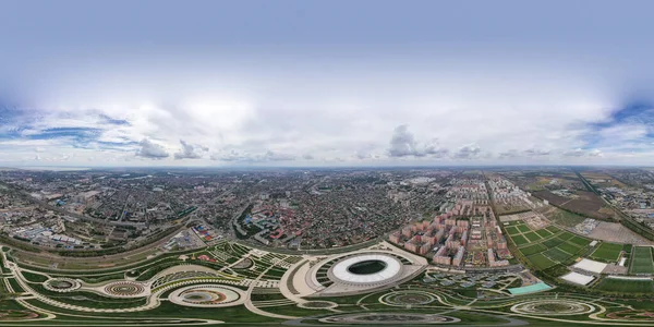 Krasnodar Rusia Agosto 2020 Estadio Krasnodar Parque Público Krasnodar Vista — Foto de Stock