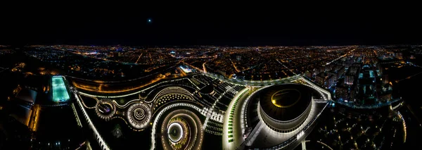 Krasnodar Rússia Agosto 2020 Parque Krasnodar Com Estádio Krasnodar Arena — Fotografia de Stock