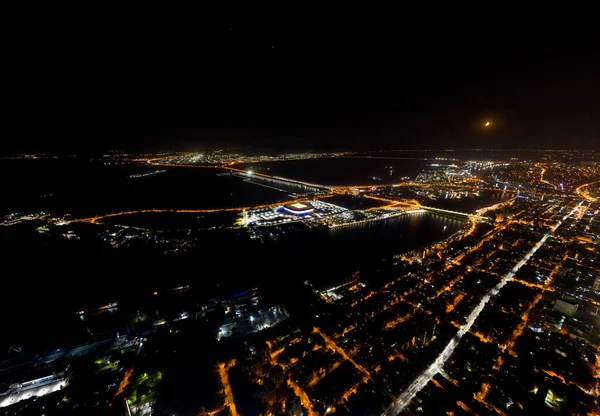 Rostov Don Rosja Panoramiczny Widok Centralną Część Rostowa Nad Donem — Zdjęcie stockowe