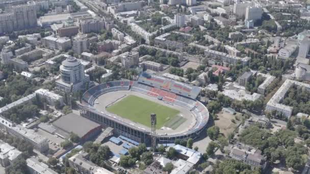 Voronezh, Rusland. Centraal Stadion van Vakverenigingen. 4K — Stockvideo