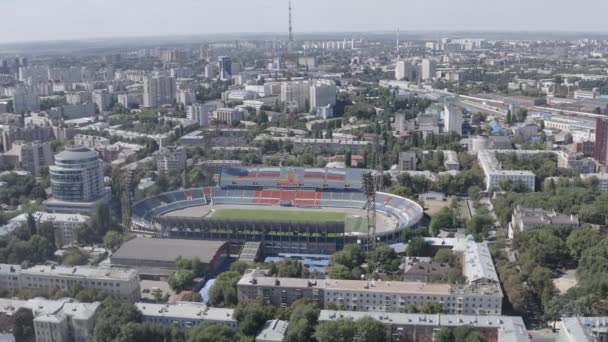 Voronezh, Rusland. Centraal Stadion van Vakverenigingen. 4K — Stockvideo