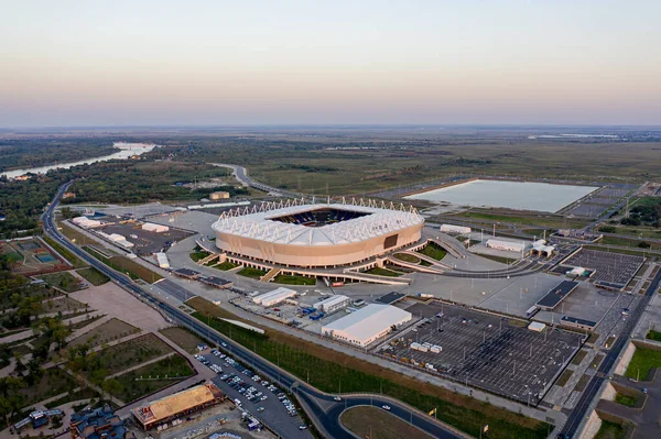 Rostov Don Rússia Agosto 2020 Rostov Arena Stadium Panorama Verão — Fotografia de Stock