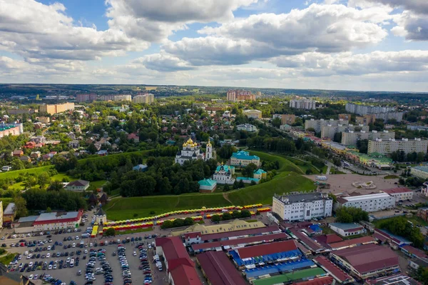 Dmitrov Rusia Kremlin Dmitrov Una Antigua Fortaleza Rusa Parcialmente Conservada — Foto de Stock