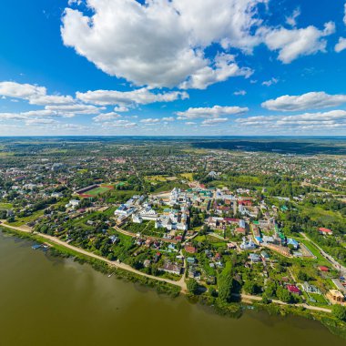 Rostov, Rus. Rostov Kremlin. Hava görünümü