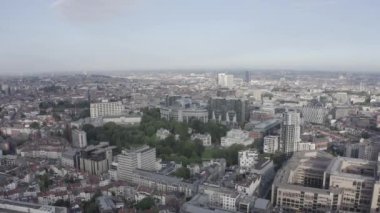 Brüksel, Belçika. Avrupa Parlamentosu binaları kompleksi. Devlet enstitüsü. 4K
