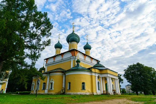 Uglich Rusya Şekil Değiştirme Katedrali Çirkin Kremlin — Stok fotoğraf