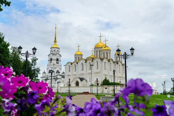 Vladimir Rusko Katedrála Svatého Nanebevzetí — Stock fotografie