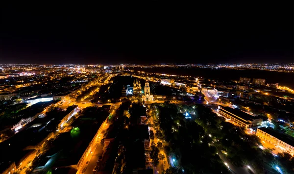 Astrakhan Rusya Astrakhan Kremlin Varsayım Katedrali Astrakhan Kremlin Çan Kulesi — Stok fotoğraf