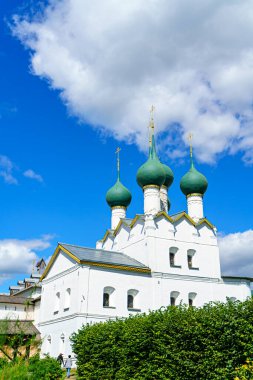 Rostov, Rusya. İlahiyatçı Gregory Kilisesi. Metropolitan Bahçesi. Rostov Kremlin